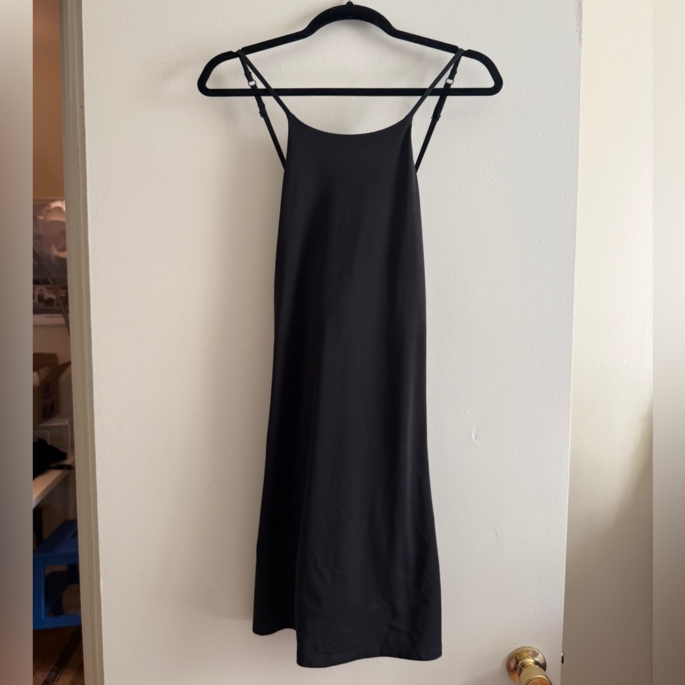 Girlfriend Collective Original Black Workout Dress, XL